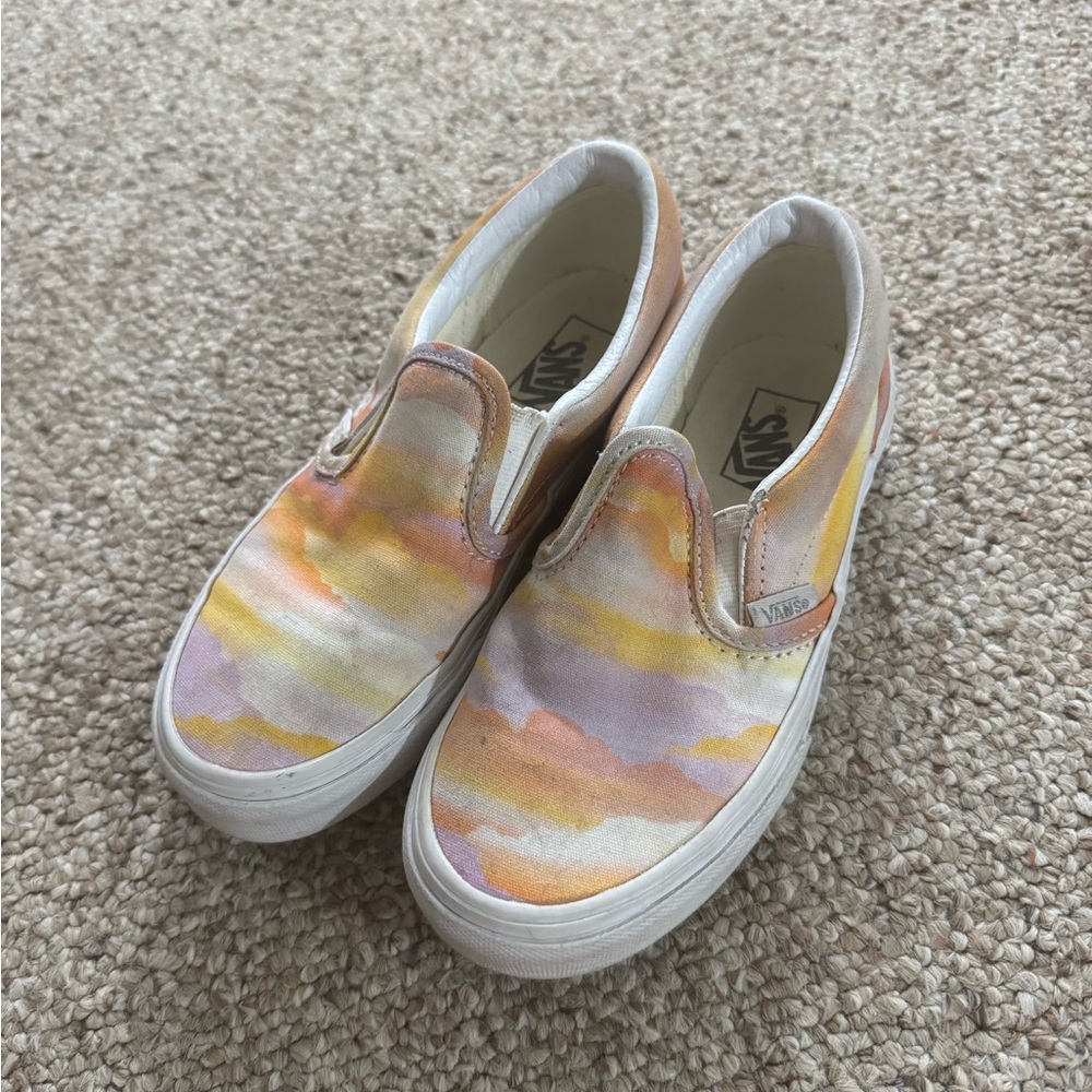 Vans Kids Slip-On Sneakers - sunset